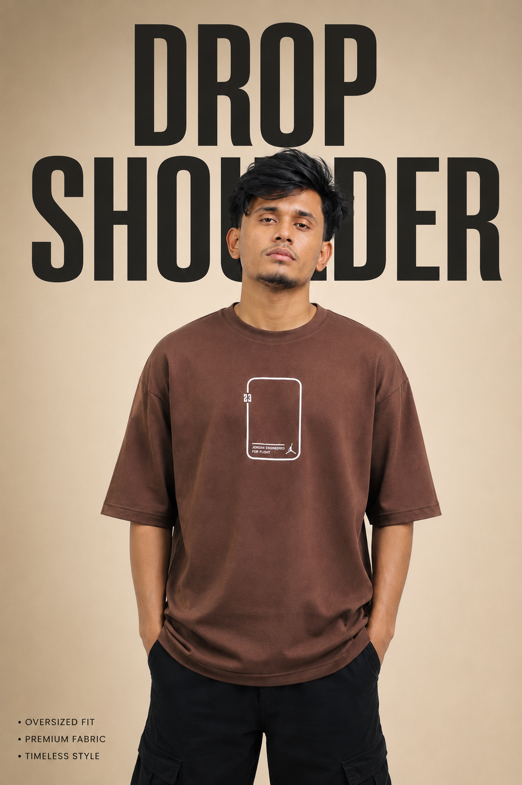 DROPSHOULDER T-SHIRT