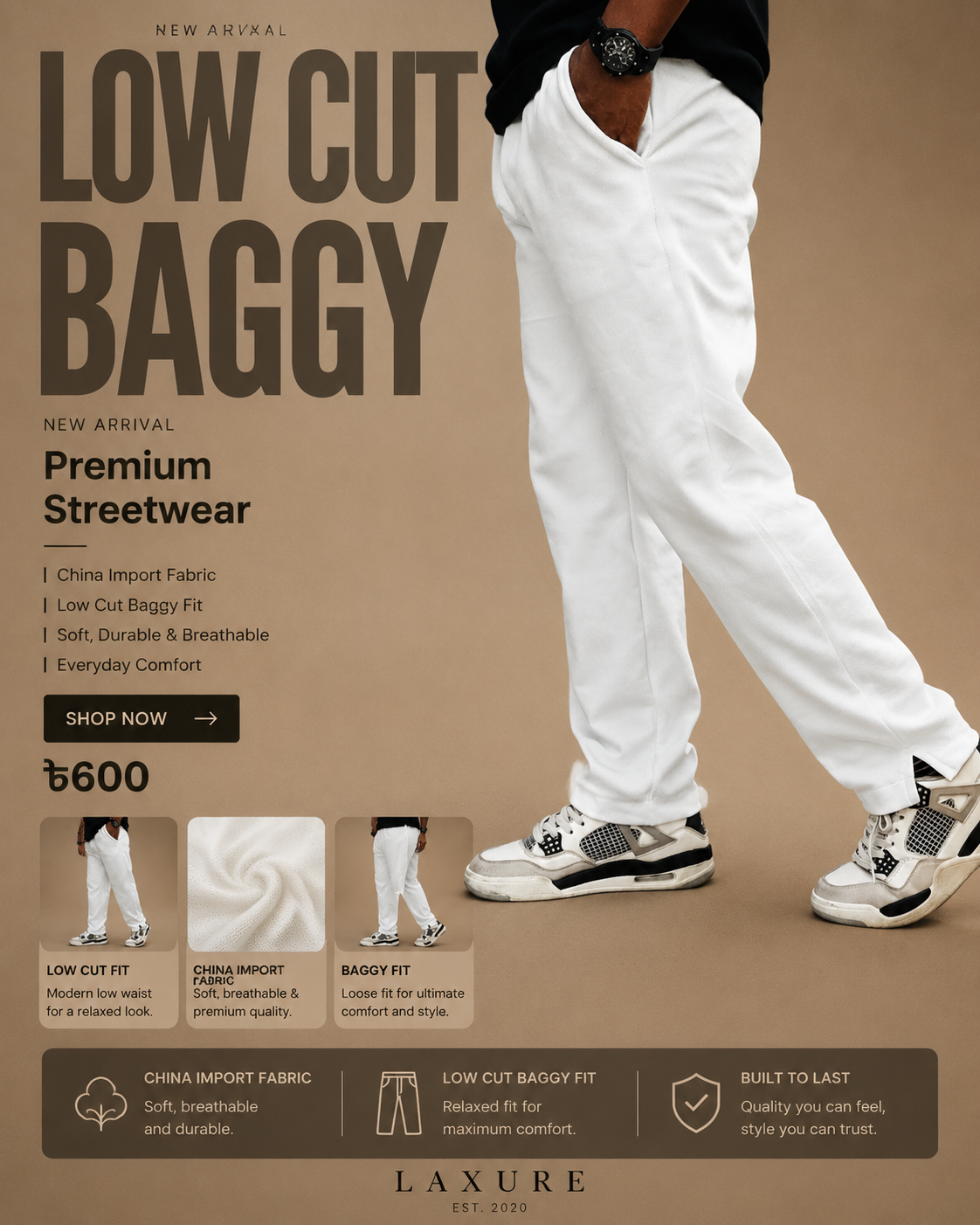 LOW CUT BAGGY